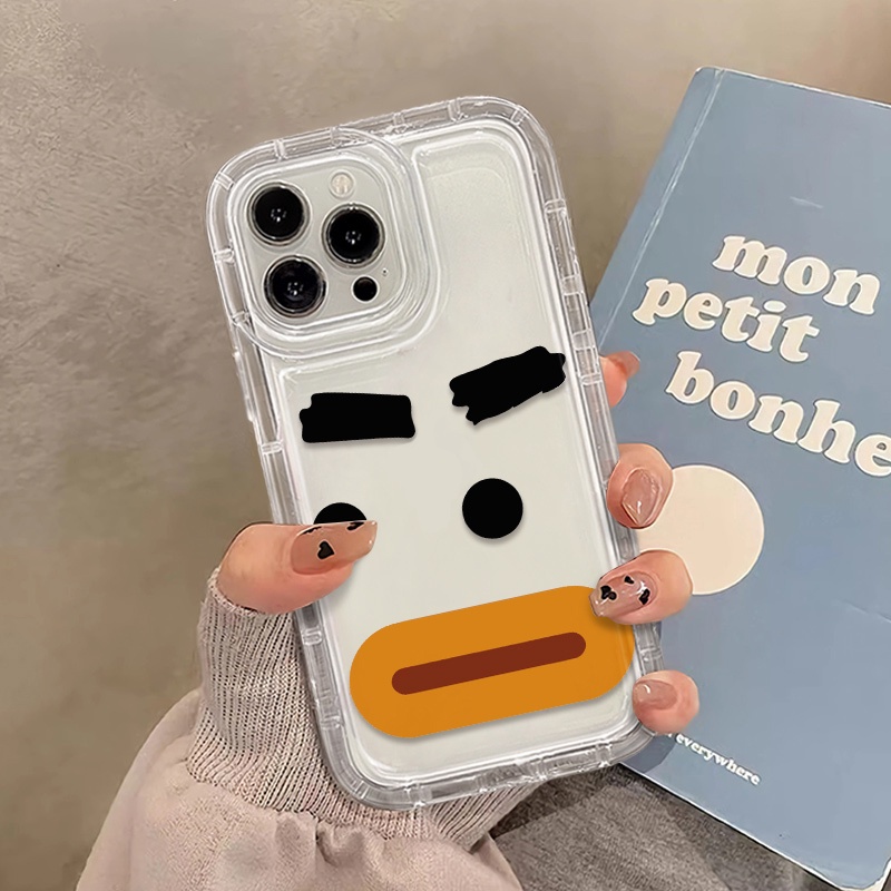 Ốp Điện Thoại Silicon TPU Mềm Trong Suốt In Hình Biểu Tượng Cảm Xúc Dễ Thương Cho IPhone 14 13 11 12 Pro XS Max X XR 7 + 8 Plus