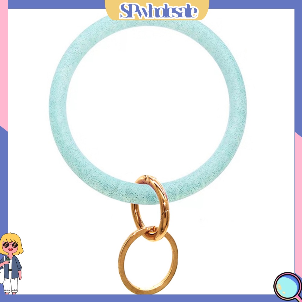 <SPwholesale> Vòng Đeo Tay Thể Thao / Móc Chìa Khóa Bằng Silicone < Spwholeale