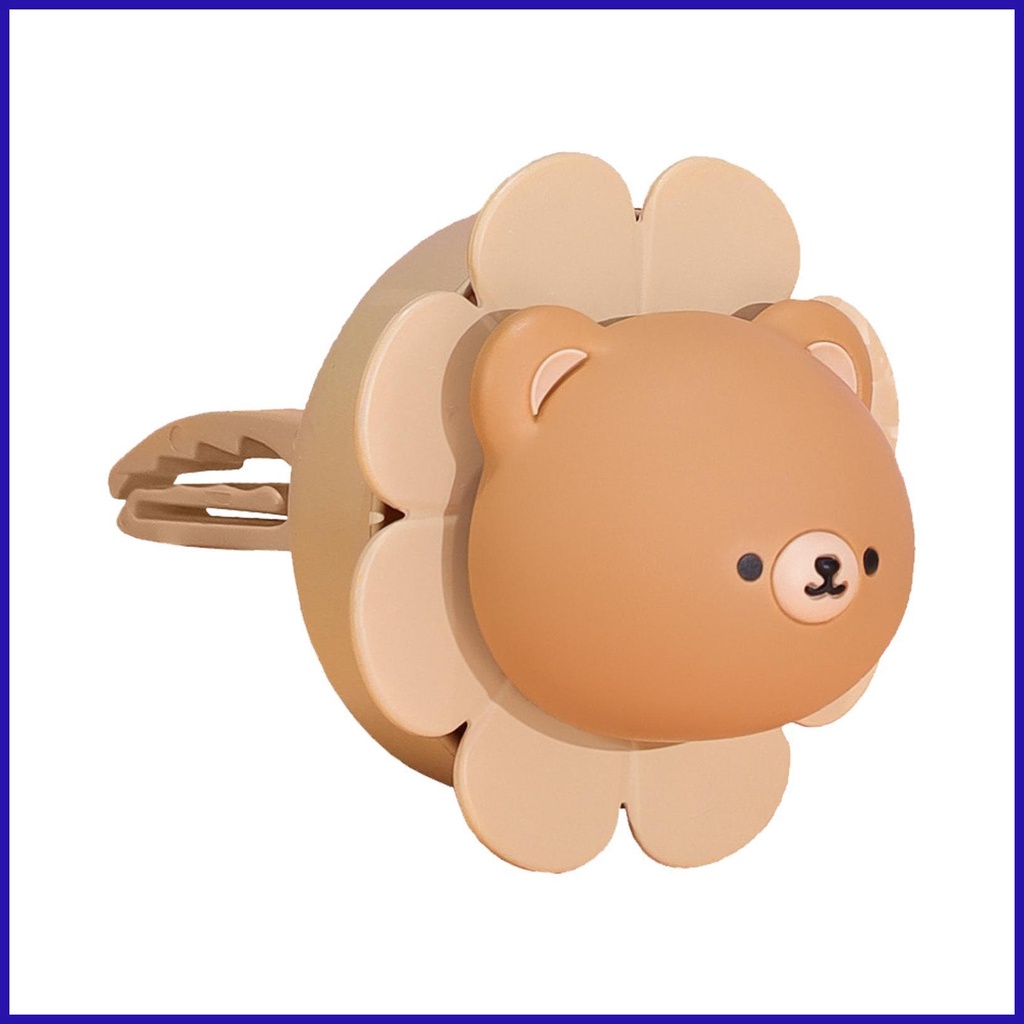 Kẹp Làm Mát Không Khí Xe Hơi Hình Chú Gấu Dễ Thương Lâu Trôi