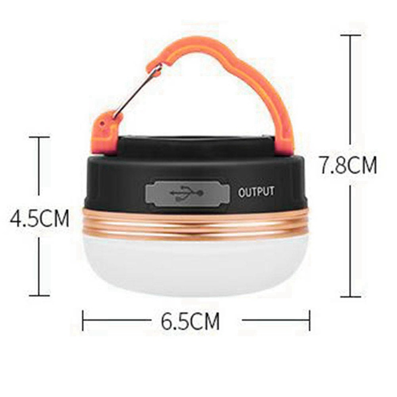 Đèn LED Cắm Trại Chống Thấm Nước Sạc USB Tiện Lợi