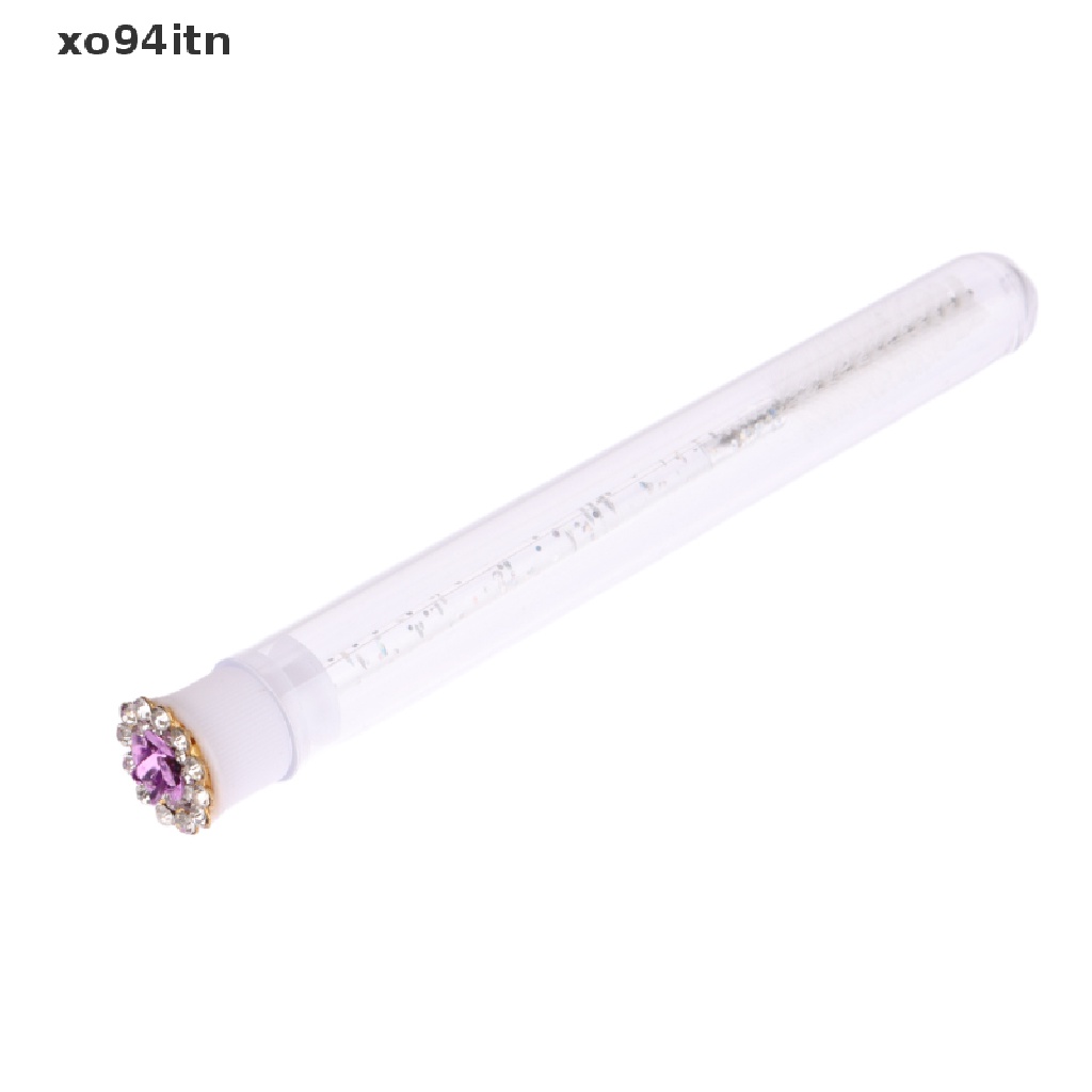 Cọ Mascara Trang Điểm Lông Mi Sợi Kim Cương Pha Lê Ống Hình Hoa Hồng