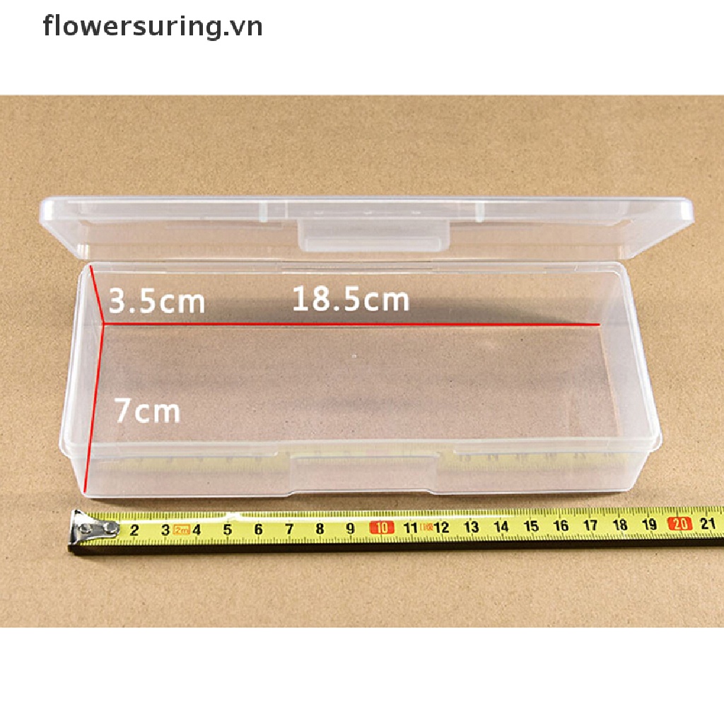 Hộp Nhựa Trong Suốt Đựng Hạt / Trang Sức / Đồ Trang Sức Làm Móng Nghệ Thuật