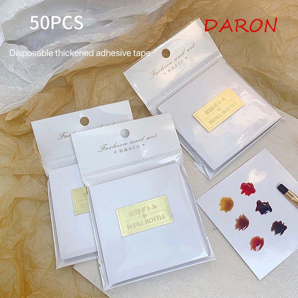 Giấy Màu Sắc Dày Dặn Dùng Một Lần Để Trưng Bày Sơn Móng Tay Tiện Dụng