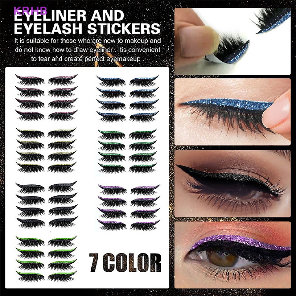 Set 4 Cặp Lông Mi Giả Có Thể Tái Sử Dụng KRHB