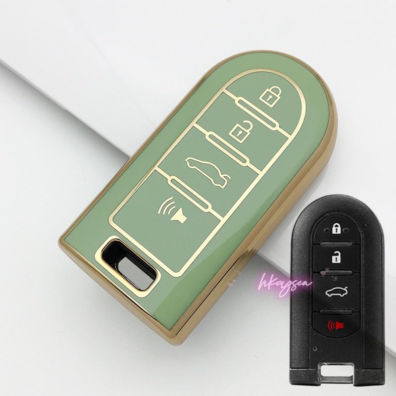 Vỏ Silicon Bảo Vệ Chìa Khóa Xe Hơi Toyota Hilux RevoVeloz rush Innova Yaris Raize Fortuner