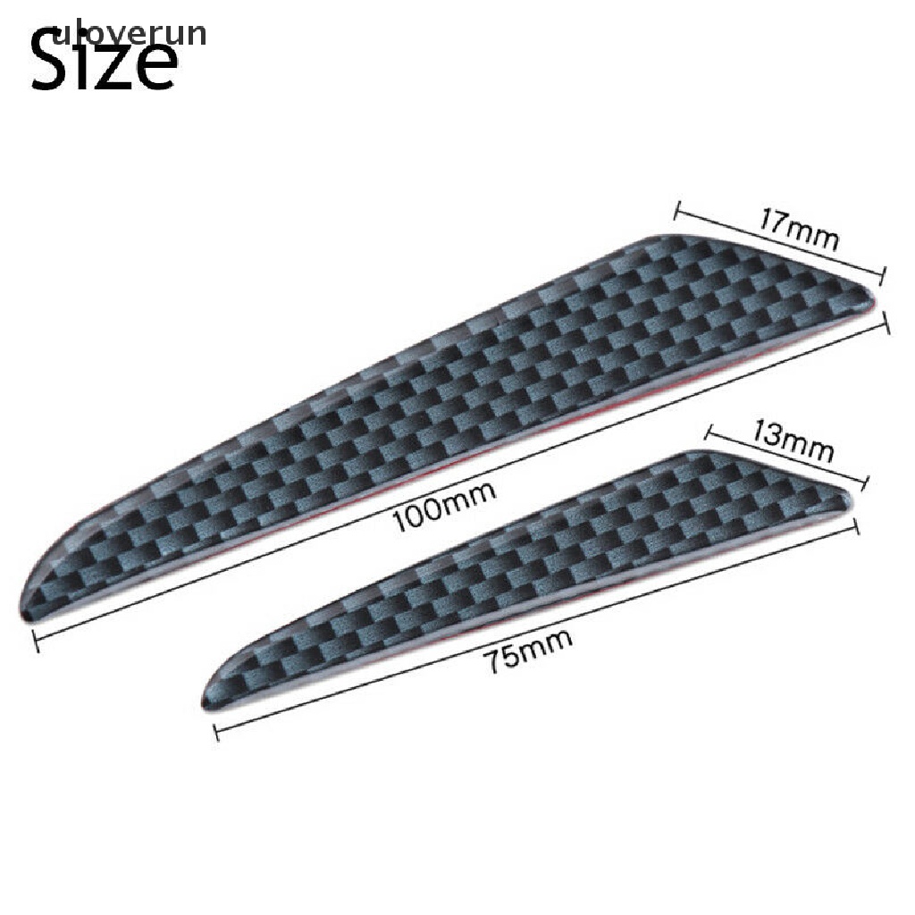 Bộ 4 Miếng Dán Sợi Carbon Chống Va Đập Chất Lượng Dành Cho Cửa Xe Hơi