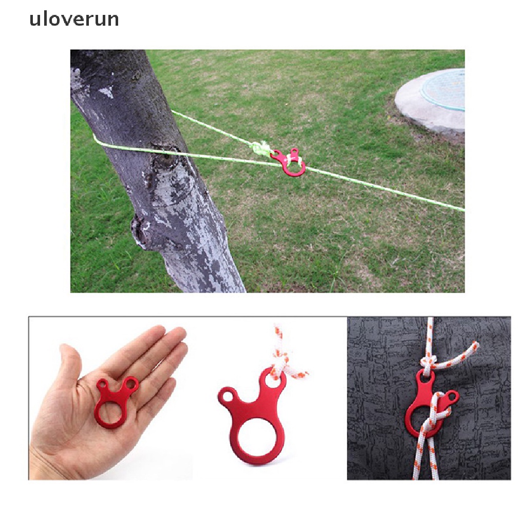 Set 10 Móc Khóa Dây Lều Cắm Trại Tiện Dụng