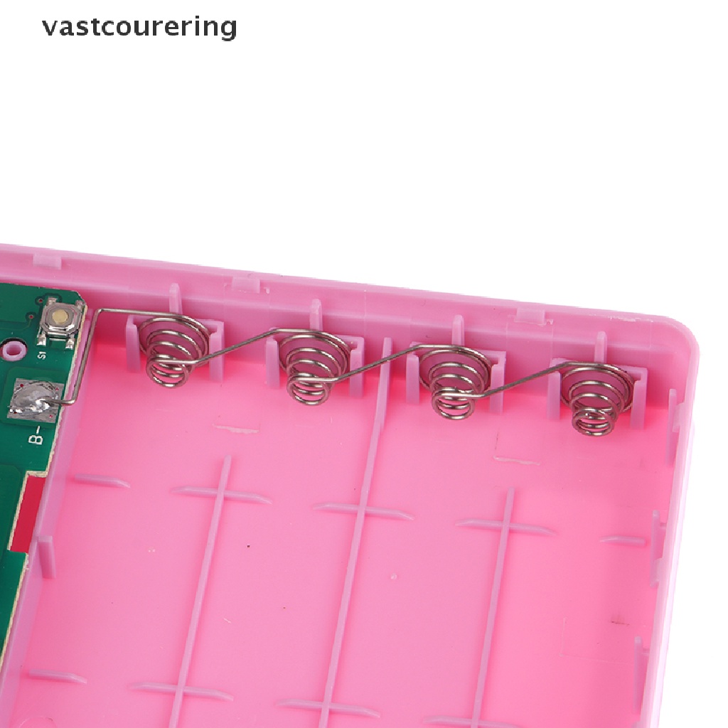 Hộp Đựng Bộ Nguồn Không Hàn Hai Cổng USB 5V 4 * 18650