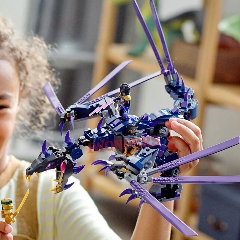 Mới Đồ Chơi Lắp Ráp Ninja Gold Lloyd Overlord MOC71742