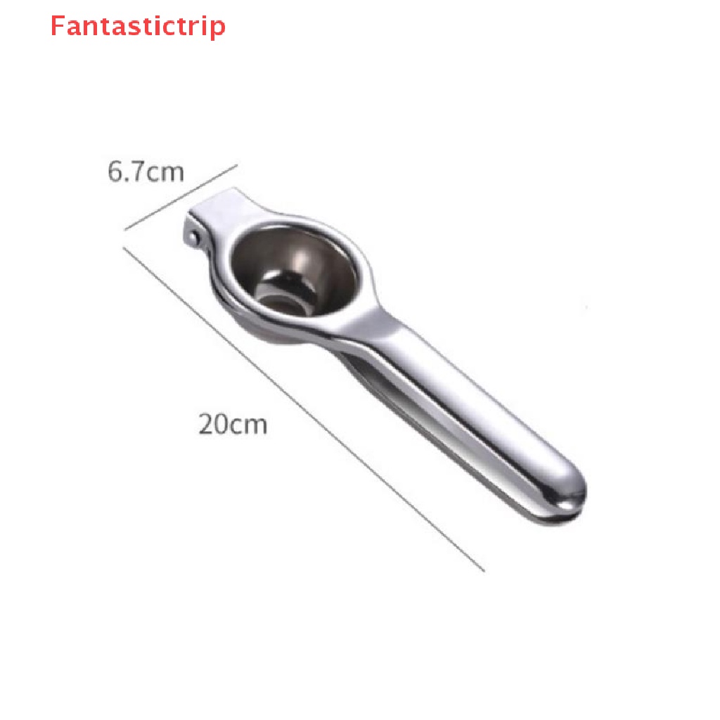 [Fantastictrip] Dụng Cụ Ép Nước Cam / Chanh Bằng Thép Không Gỉ Mới