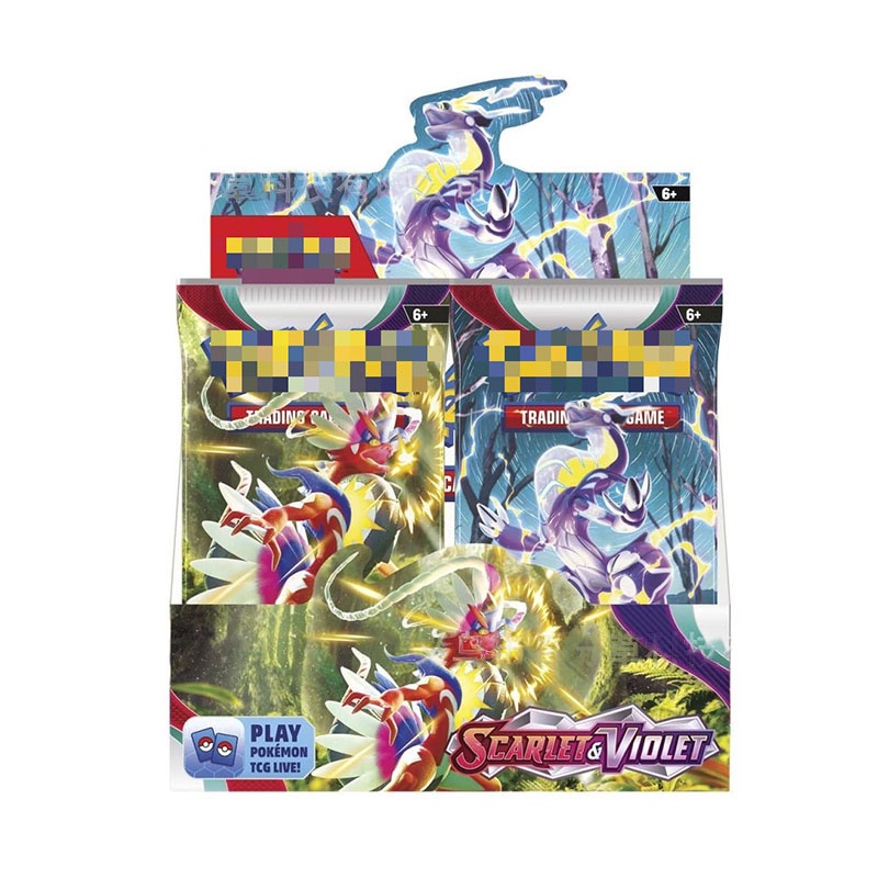 Bộ 324 Thẻ Bài Pokemon Scarlet Và Violet Phiên Bản Mới Tiếng Anh Sáng Bóng Pokemon Tcg