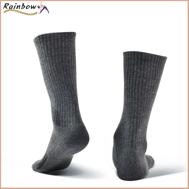 1 Đôi Tất Thể Thao Dày Chống Trượt Dùng Cho Các Hoạt Động Ngoài Trời