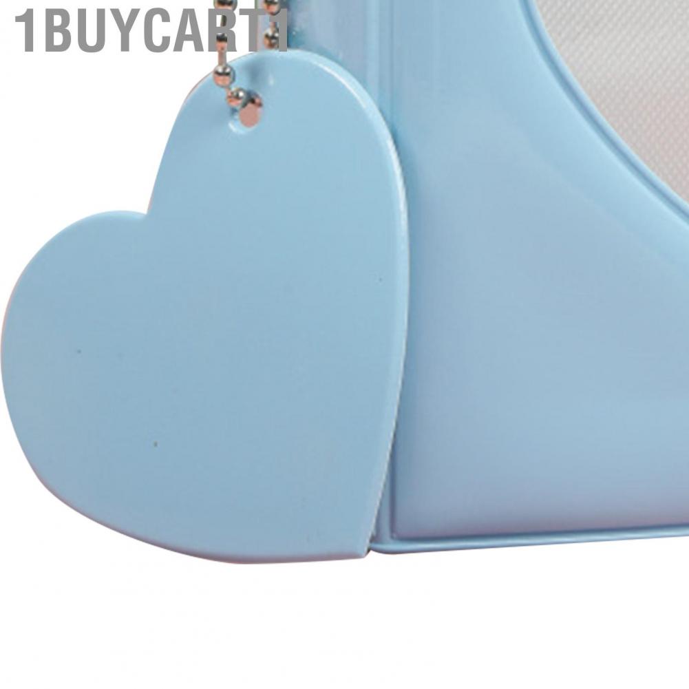 1buycart1 Pockets Photo Album  Simple Style Mini Decorative Practical Hollow Heart Cover for Cards