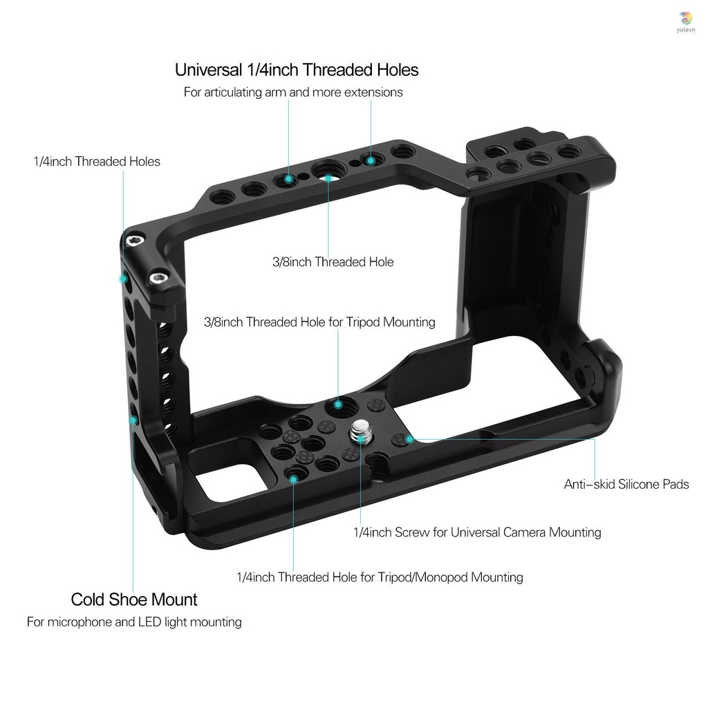 ANDOER Bộ Phụ Kiện Bảo Vệ Máy Ảnh Chuyên Dụng Chất Lượng Cao