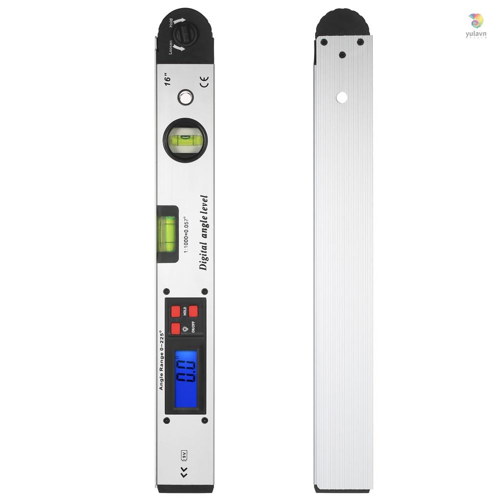 Thước Đo Góc Kỹ Thuật Số 0-225 Độ 400mm 16inch Chuyên Dụng