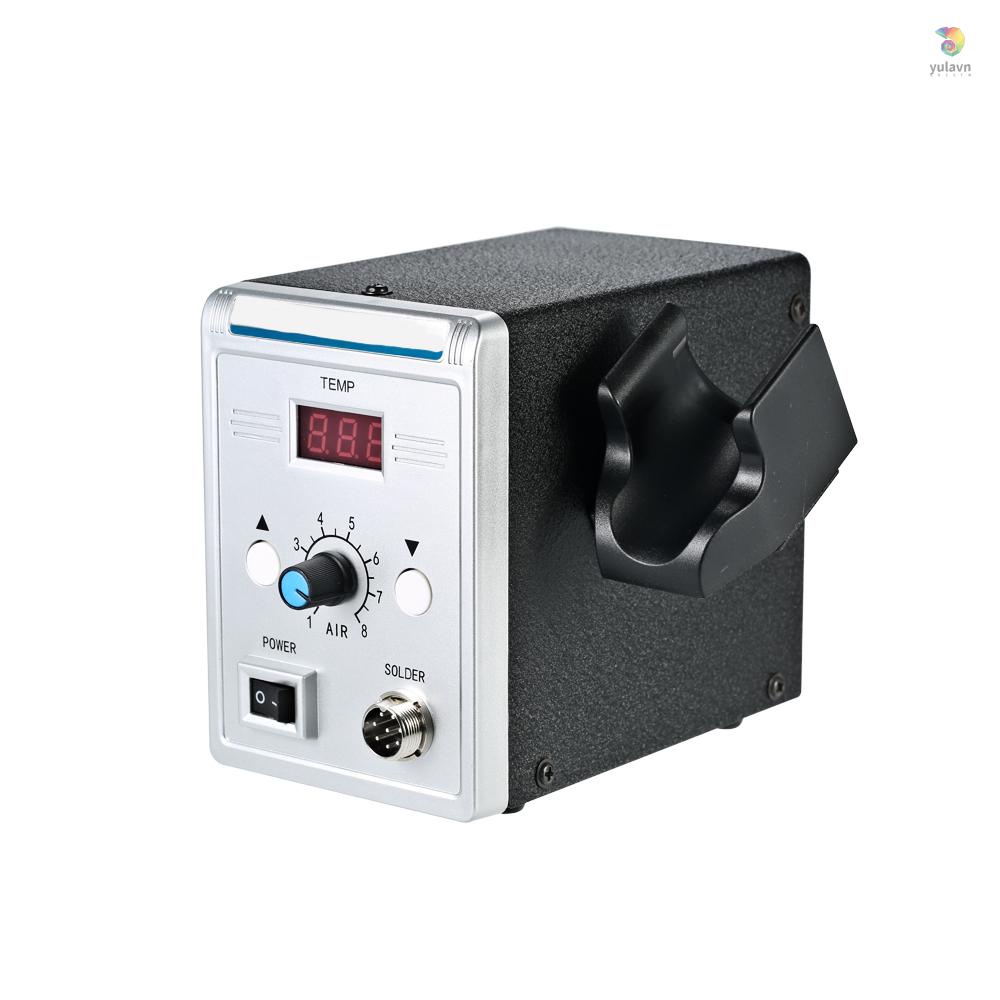 Súng Hàn Điện 858D 700W Chất Lượng Cao Có Đèn LED Kỹ Thuật Số BGA + Bộ Sắt Điện Tử SMD SMT DIP US Plug