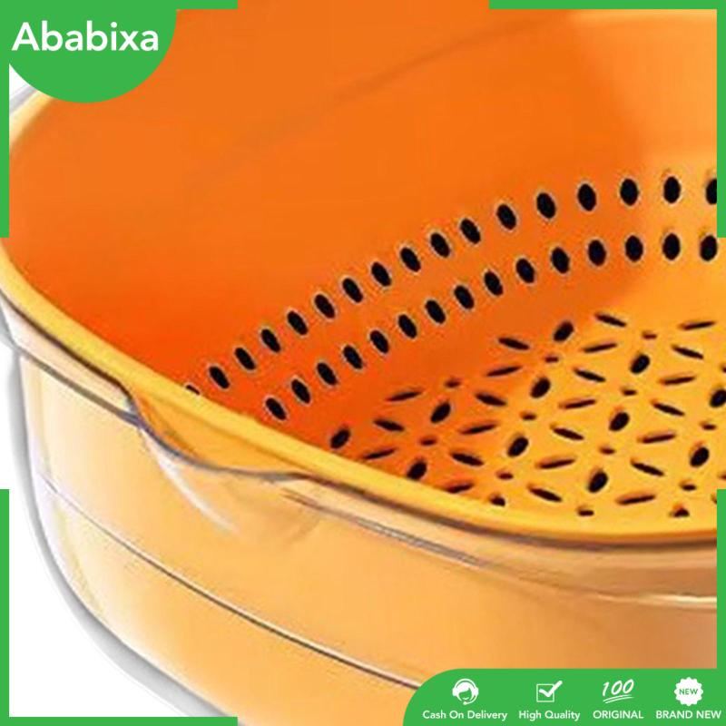 [Ababixa] Rổ Rửa Trái Cây / Thực Phẩm Đa Năng Tiết Kiệm Không Gian Cho Nhà Bếp
