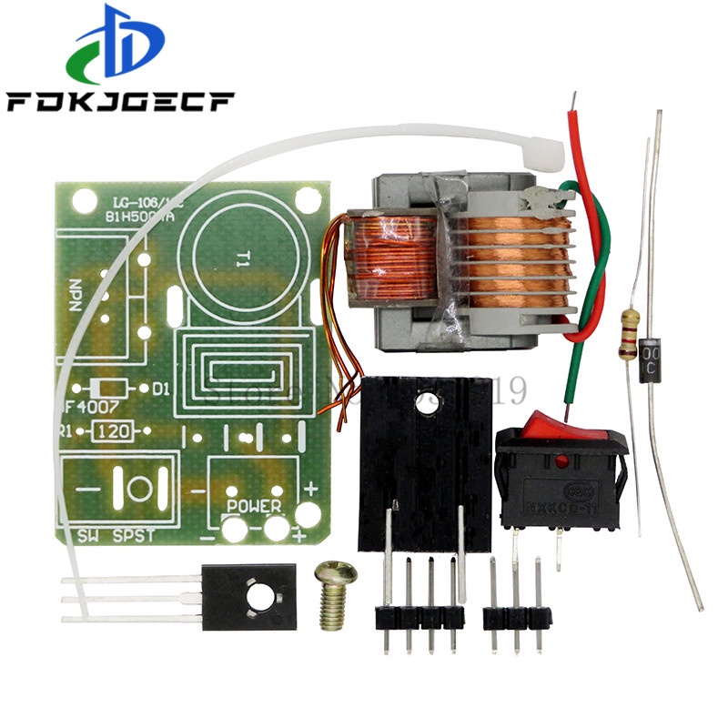 Bộ Máy Phát Điện Áp Cao 15KV 18650 Lõi U Lõi 3.7V