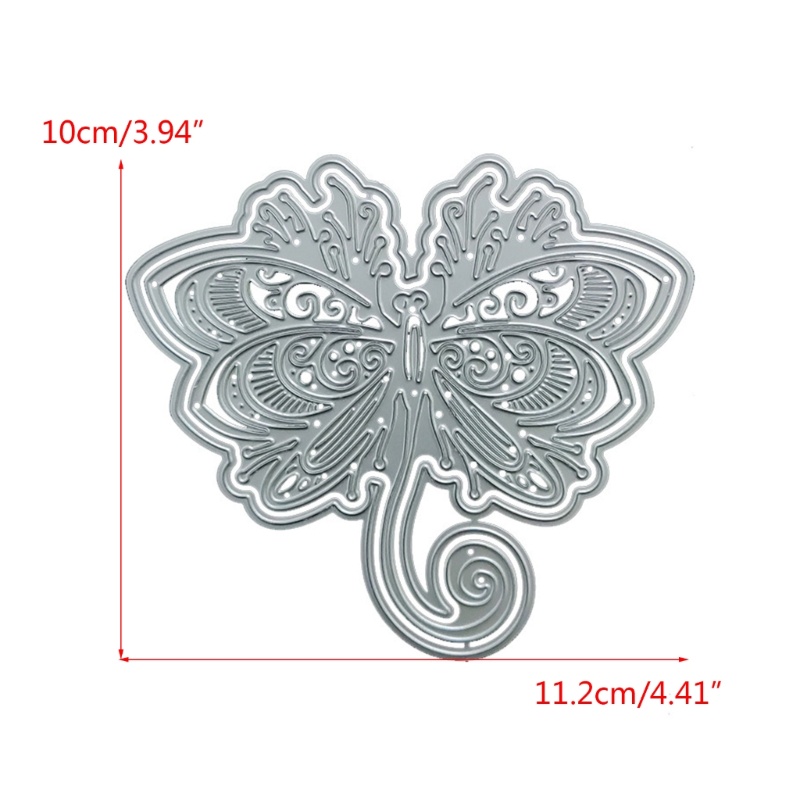 Khuôn Cắt Giấy Kim Loại Trang Trí Hình Bươm Bướm