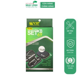 Bộ Dụng Cụ Thiết Bị Làm Móng 4 Sản Phẩm Thép Không Gỉ Cao Cấp VIP KB69 Thái Đông