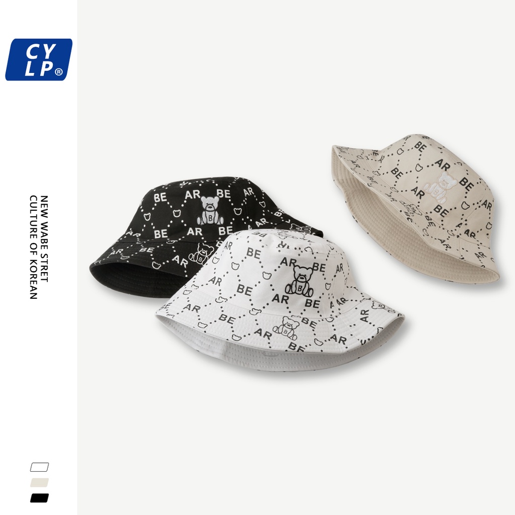 Mũ Tai Bèo Hai Mặt In Họa Tiết Hoạt Hình Phong Cách Hàn Quốc Dễ Thương Thời Trang Mùa Hè Cho Nam Và Nữ