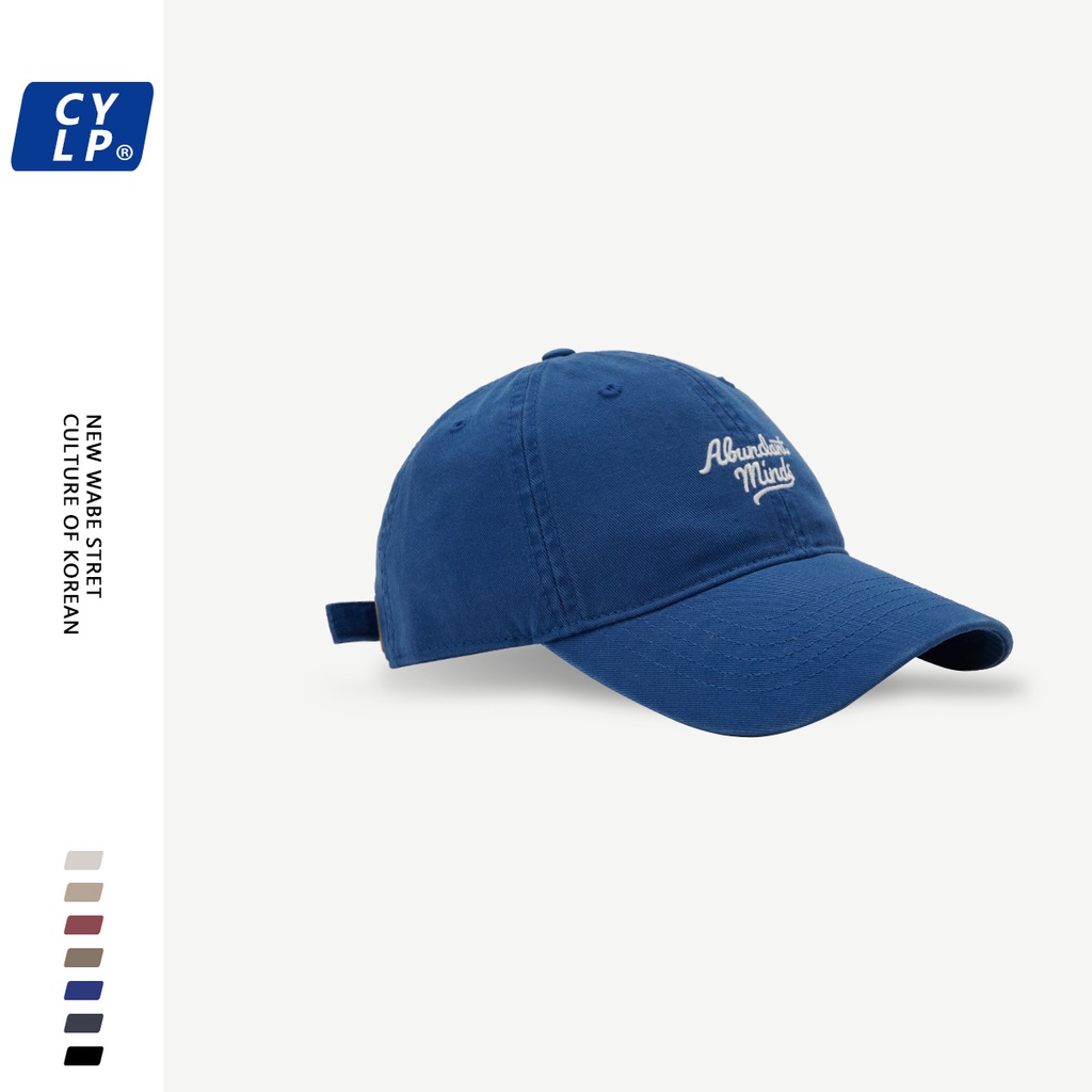 Mũ Lưỡi Trai Thêu Chữ Phong Cách Hàn Quốc Thời Trang Cho Cặp Đôi