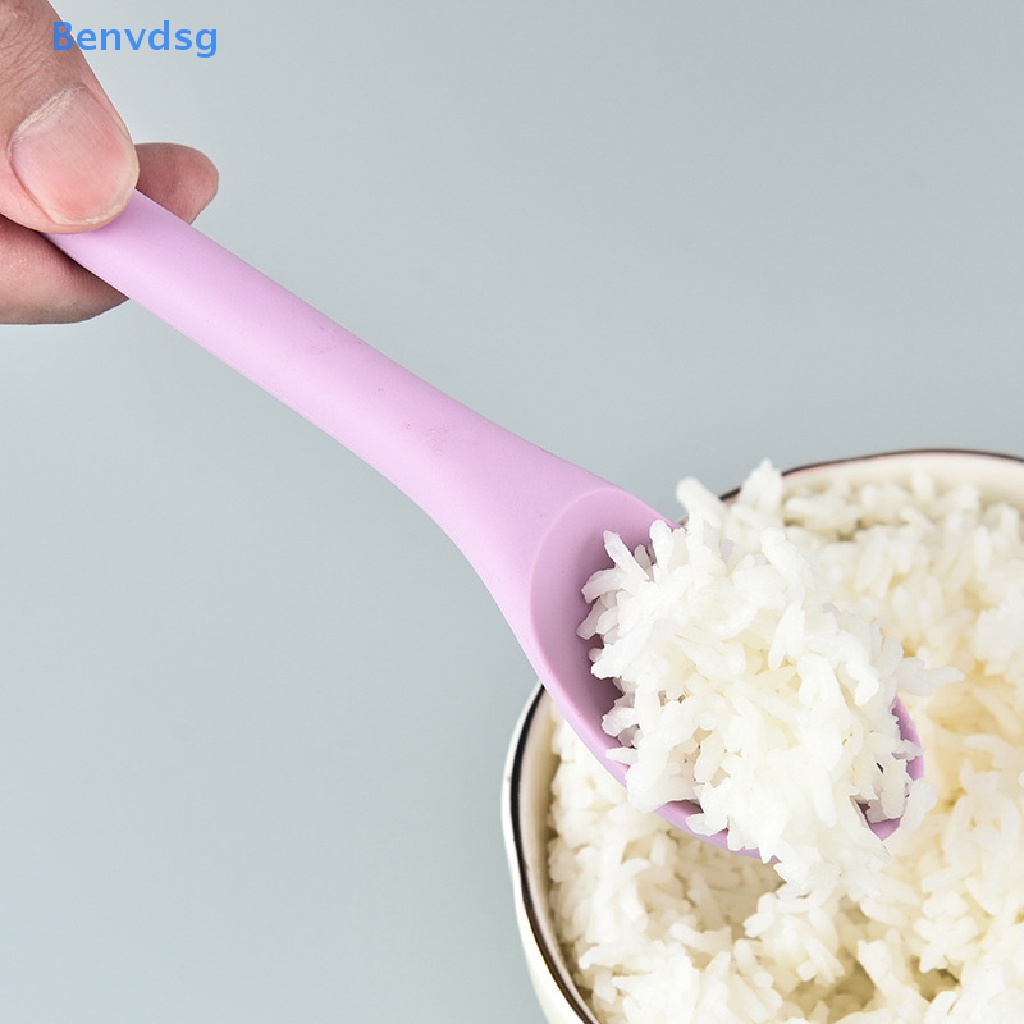 Muỗng Silicone Cán Dài Đa Năng Tiện Dụng Cho Nhà Bếp