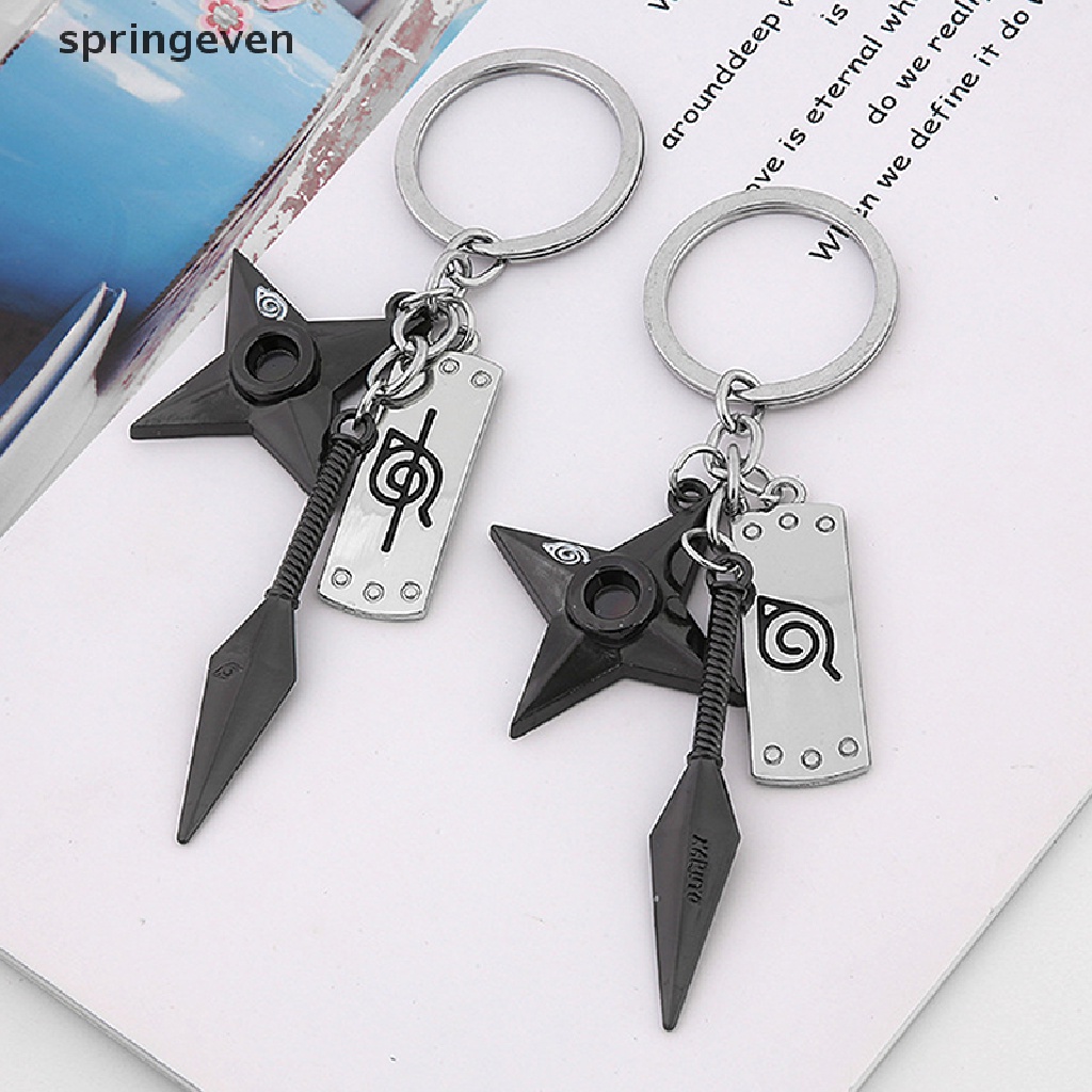 Móc Chìa Khóa Xe Hơi Ninja springeven Kunai Shuriken