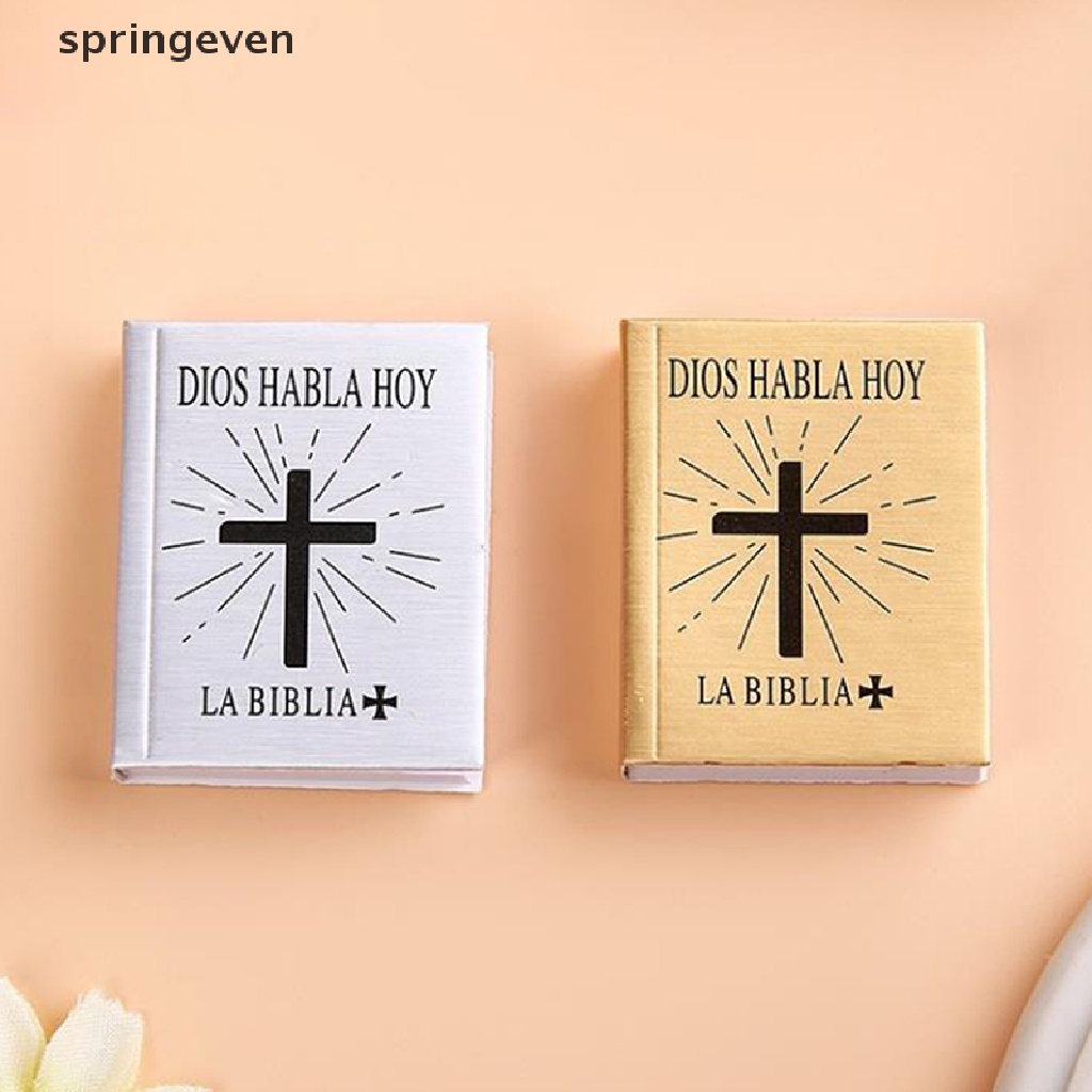 Móc Chìa Khóa Mini Hình Kinh Thánh Bằng Giấy Ốp Lay Độc Đáo