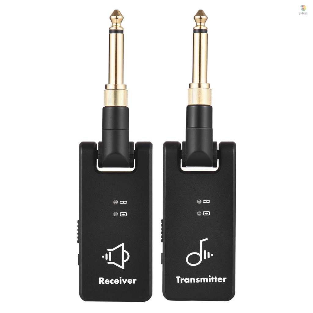 Hệ Thống Truyền Nhận Tín Hiệu Không Dây M-VAVE WP-8 2.4G Kèm Pin 3.5mm &amp; 6.35mm Cho Guitar Bass