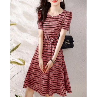 Đầm Thiết Kế Mỏng Họa Tiết In Cao Cấp Thời Trang Dành Cho Mùa Hè