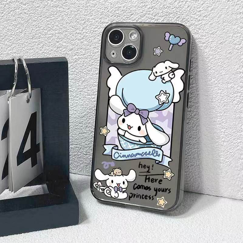 ✅Ốp Điện Thoại Trong Suốt Chống Sốc Họa Tiết Kuromi Dễ Thương Cho Iphone 1213 Xsmax 14Pro 11 JQH0