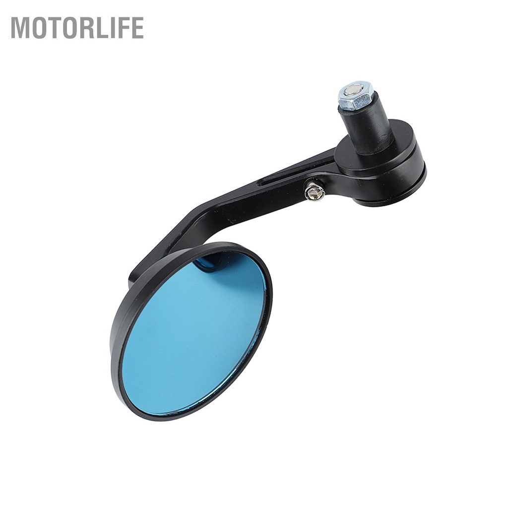 Motorlife Cặp Gương Chiếu Hậu Xe Máy Góc Nhìn Rộng Hợp Kim Nhôm Tay Lái Đa Năng Cho