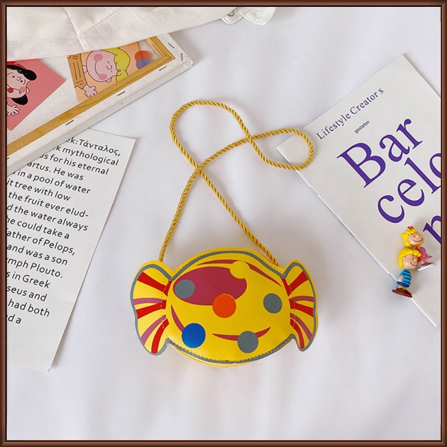 Túi Đeo Chéo Hình Viên Kẹo Nhỏ Xinh Nhiều Màu Sắc Dễ Thương Cho Bạn Gái