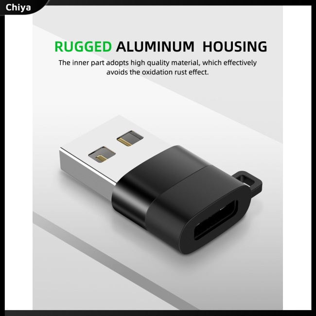 Đầu Chuyển Đổi Cổng Type-c Sang Usb 56k Có Dây Xích Tiện Dụng