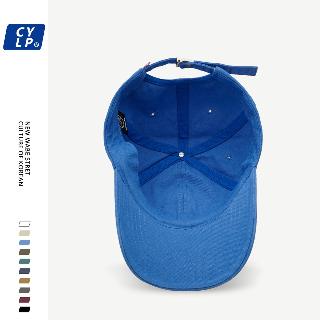 Mũ Lưỡi Trai Mềm Thêu Chữ Phong Cách Hàn Quốc Thời Trang Mùa Hè Cho Cặp Đôi