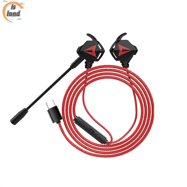 Tai Nghe Nhét Tai Loại c Có Micro Dành Cho Điện Thoại Thông Minh Chơi Game G5