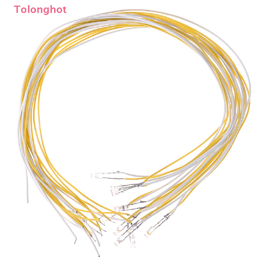Set 10 Đèn LED 20cm 1: 12 Dùng Để Trang Trí Nhà Búp Bê