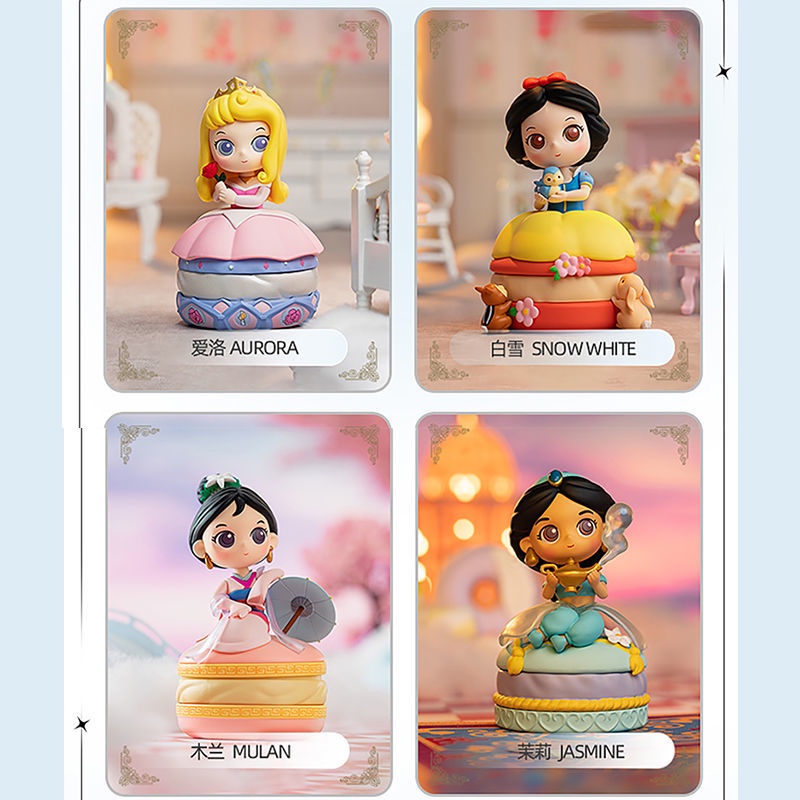 Búp Bê Công Chúa Disney Để Bàn Trang Trí Sáng Tạo