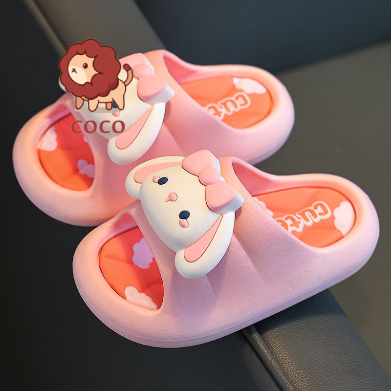 Dép Sandal Công Chúa Đế Mềm Chống Trượt Kích Thước Vừa / Lớn Dễ Thương Dành Cho Bé Gái