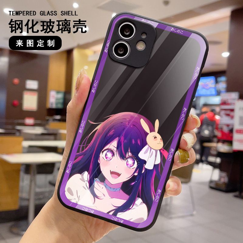 Ốp Điện Thoại In Hoạt Hình My Push Child Oshi no Ko Hoshino Ai Akuya Has Magani Cho Iphone