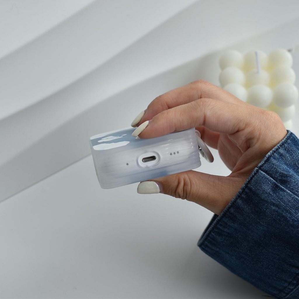 Vỏ Bảo Vệ Hộp Sạc Tai nghe không dây Airpods 1 2 GEN3 Pro2 2022 Bằng Silicon Tpu Mềm Hình Hành Tinh Sáng Tạo