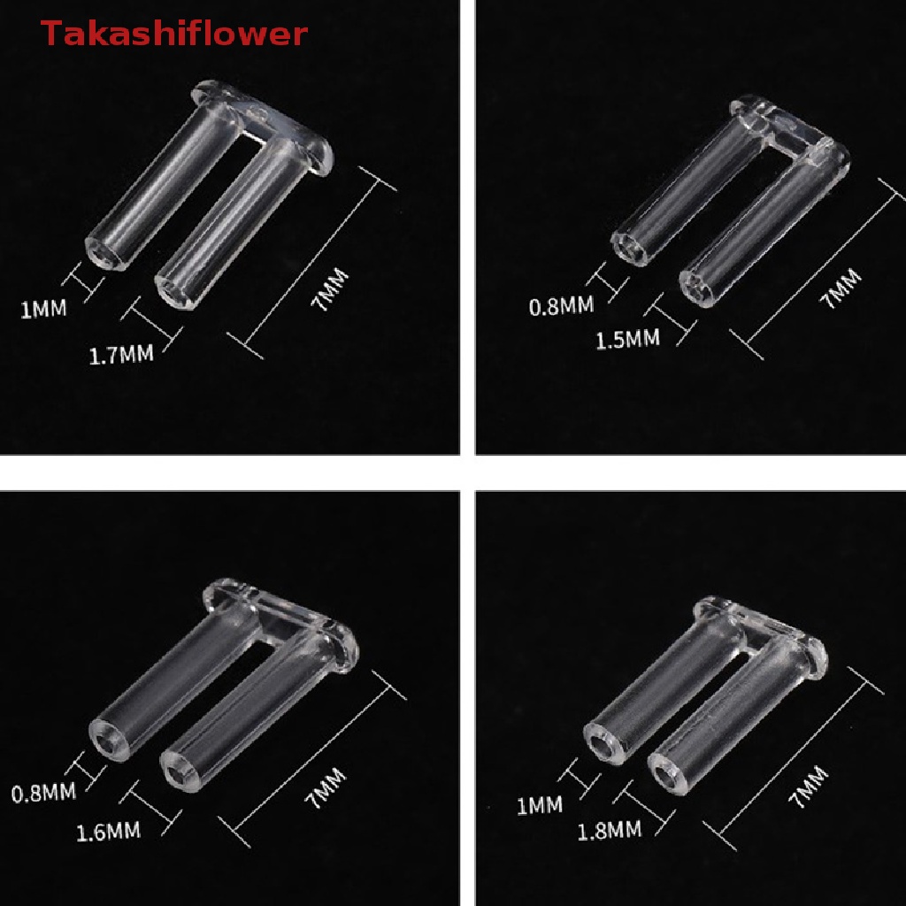 Set 100 Chốt Cài Dây Đeo Mắt Kính Bằng Nhựa