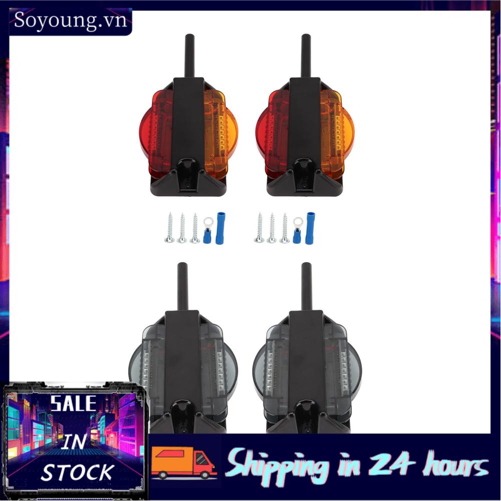 Soyoung Exterior Marker Lights  Side Indicator 200mm Wire Length Bright Light for RV