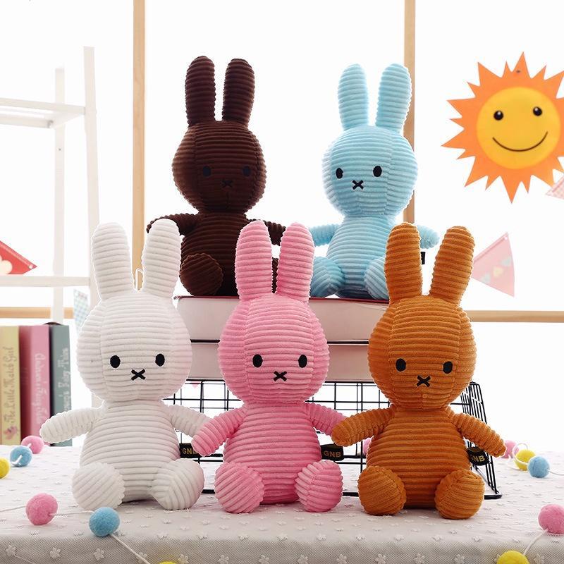 Đồ chơi nhồi bông Hình Thỏ Miffy Dễ Thương Cho Bé