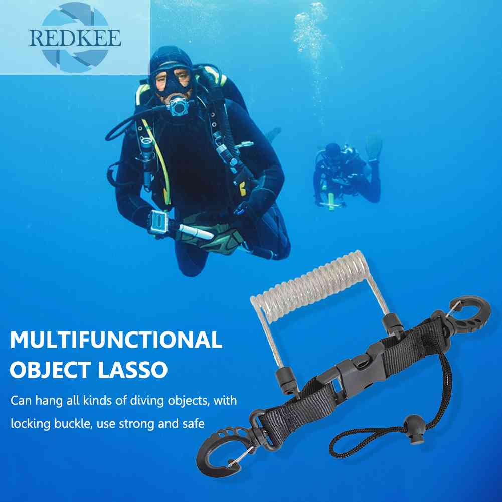 Dây Lò Xo TPU Chống Thất Lạc Cho Máy Ảnh Thể Thao