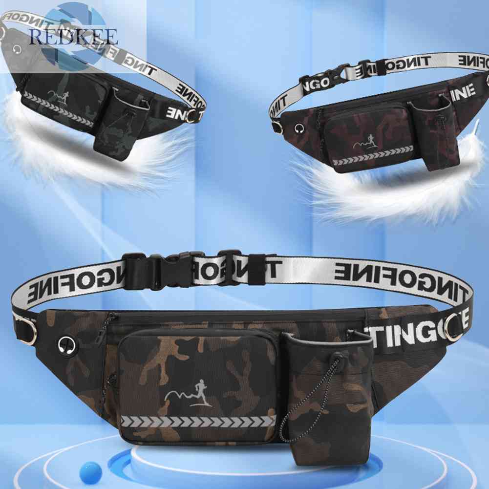 Túi Đeo Hông Đựng Điện Thoại Màu Phản Quang Phong Cách Thể Thao Tiện Dụng