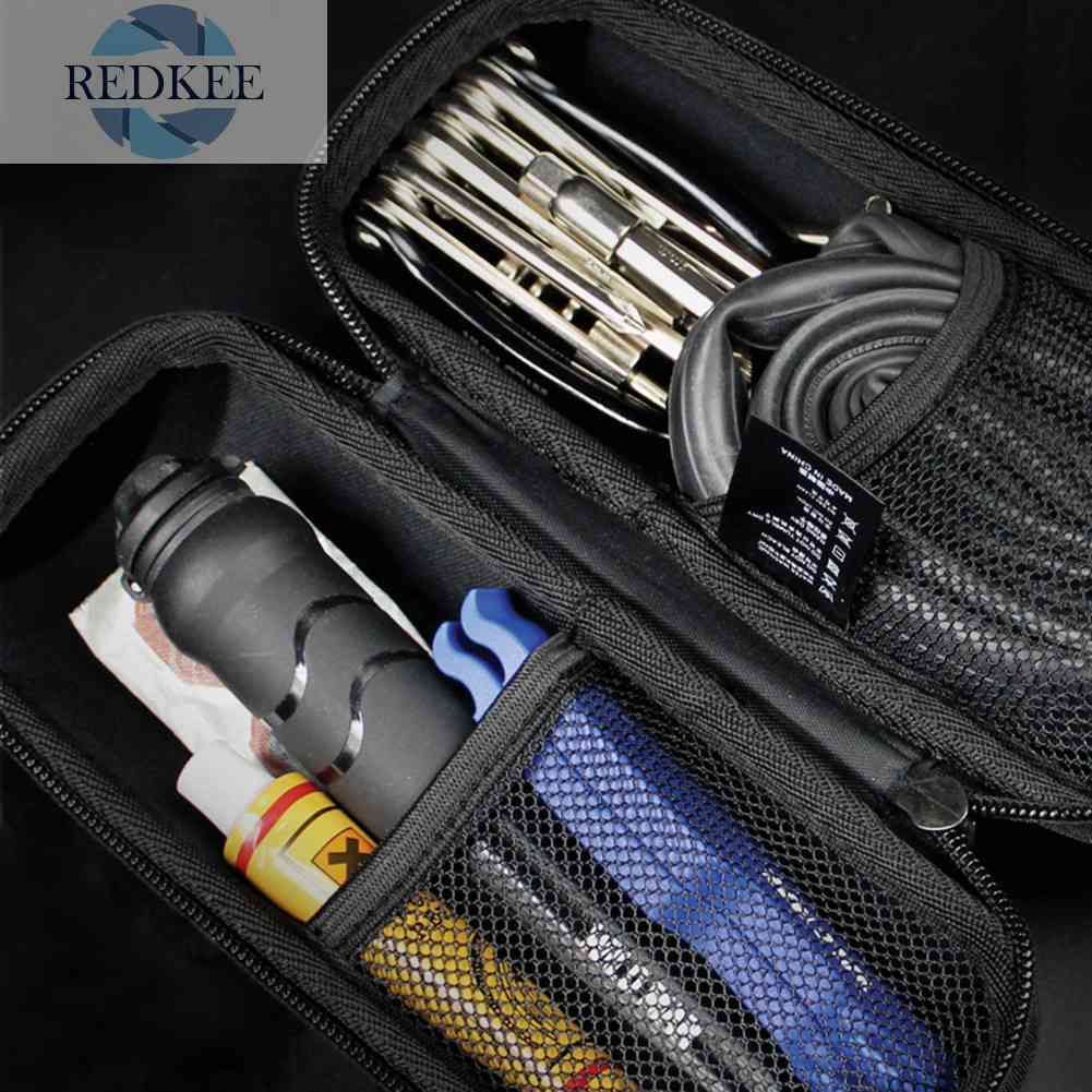 Túi Đựng Dụng Cụ Sửa Chữa Xe Đạp Chất Liệu Cứng Chống Thấm Nước Đa Năng Tiện