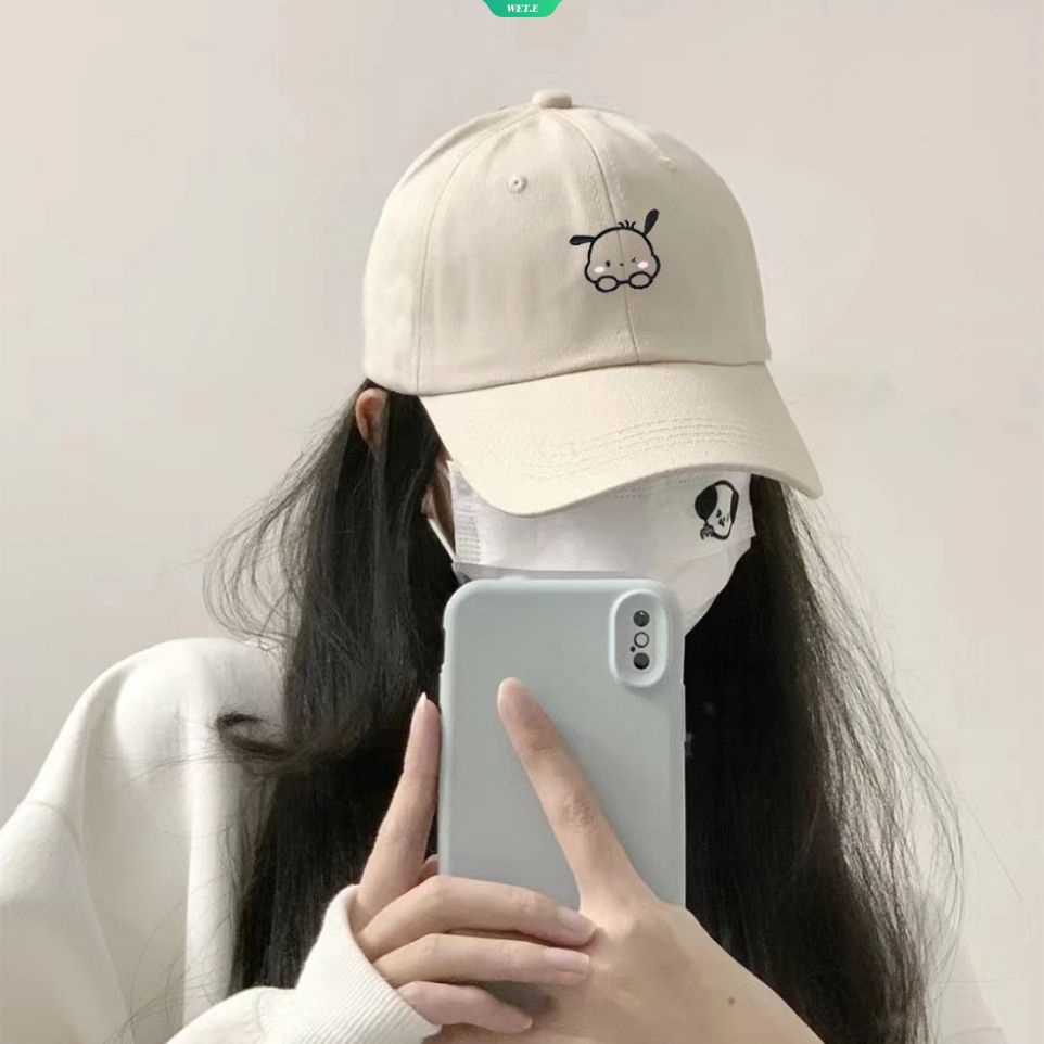 Mũ Lưỡi Trai Họa Tiết Hoạt Hình Sanrio Pachacco Phong Cách Hàn Quốc Y2k