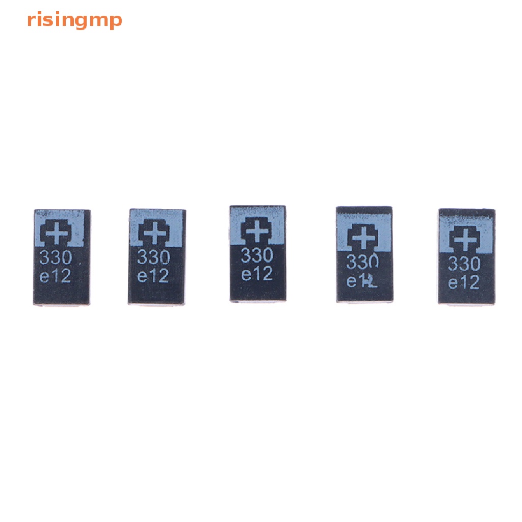 Set 5 Tụ Điện 2R5 Tpe330M9 330UF 2.5V 330 6.3V SMD Loại D Siêu Mỏng 7343 D7343